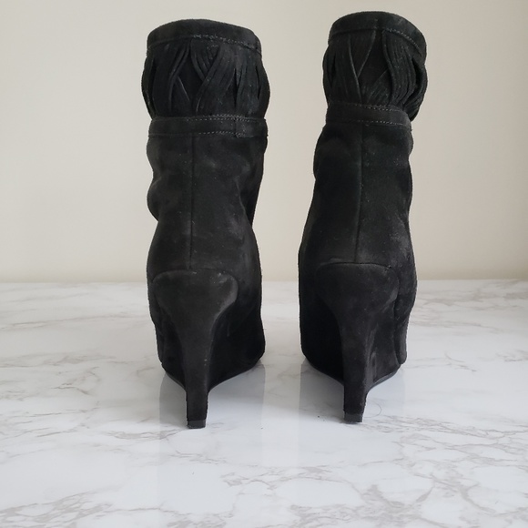 H&M Suede Wedge Boots - Picture 4 of 8